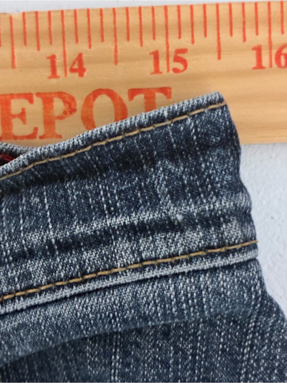 Levi’s 550 Relaxed Bootcut Jeans Y2K Made in Mexico Medium Wash Size 12S 31x28.5 - Picture 7 of 10